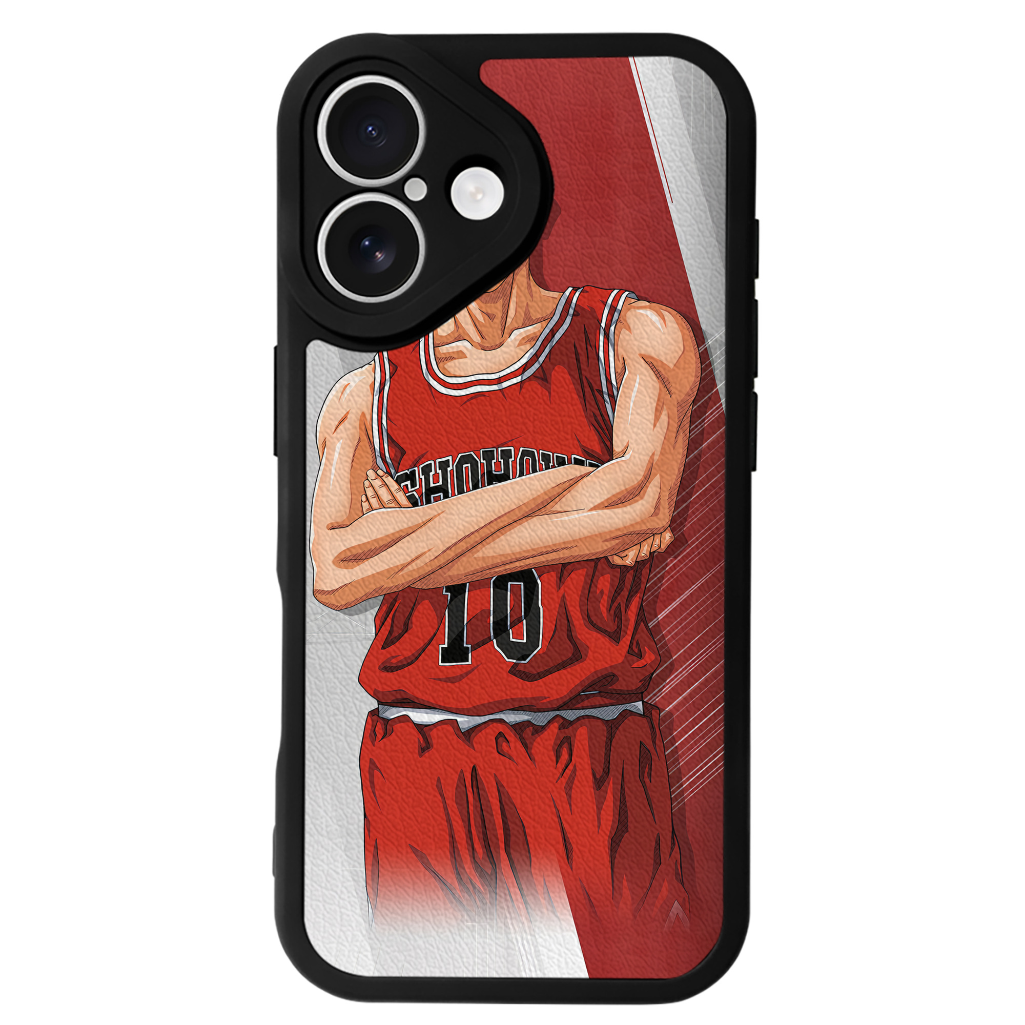 （画像用） SLAM DUNK／スラムダンク 【iPhone 16シリーズ対応】シリコンスマホケース（レザー調） 材質：シリコン